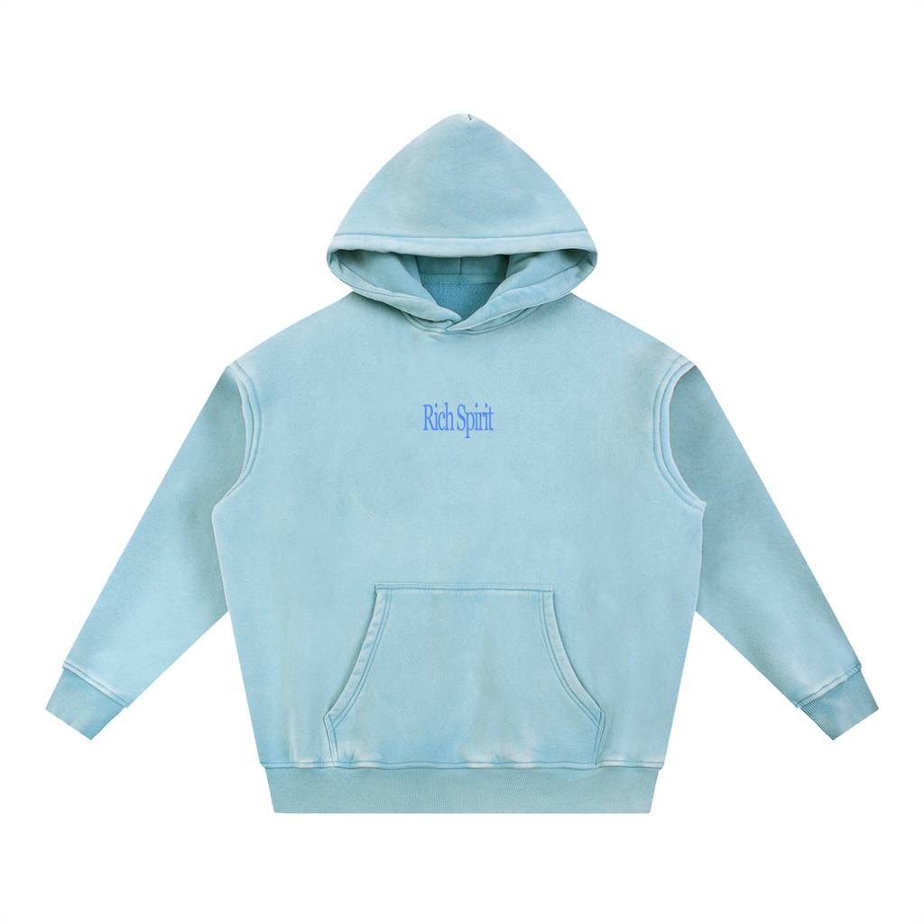 SIMPLE BLUE HOODIE