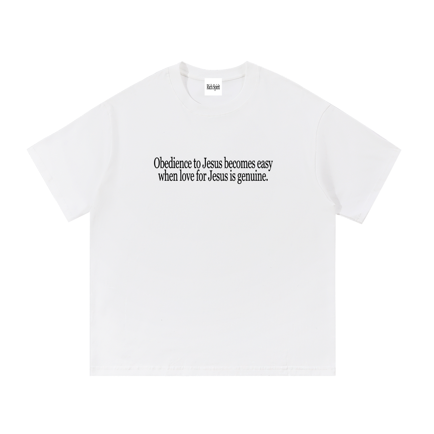 OBEDIENCE WHITE TEE