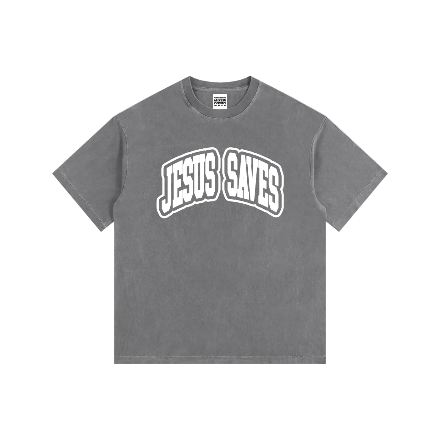 JESUS SAVES VINTAGE OVERSIZED TEE