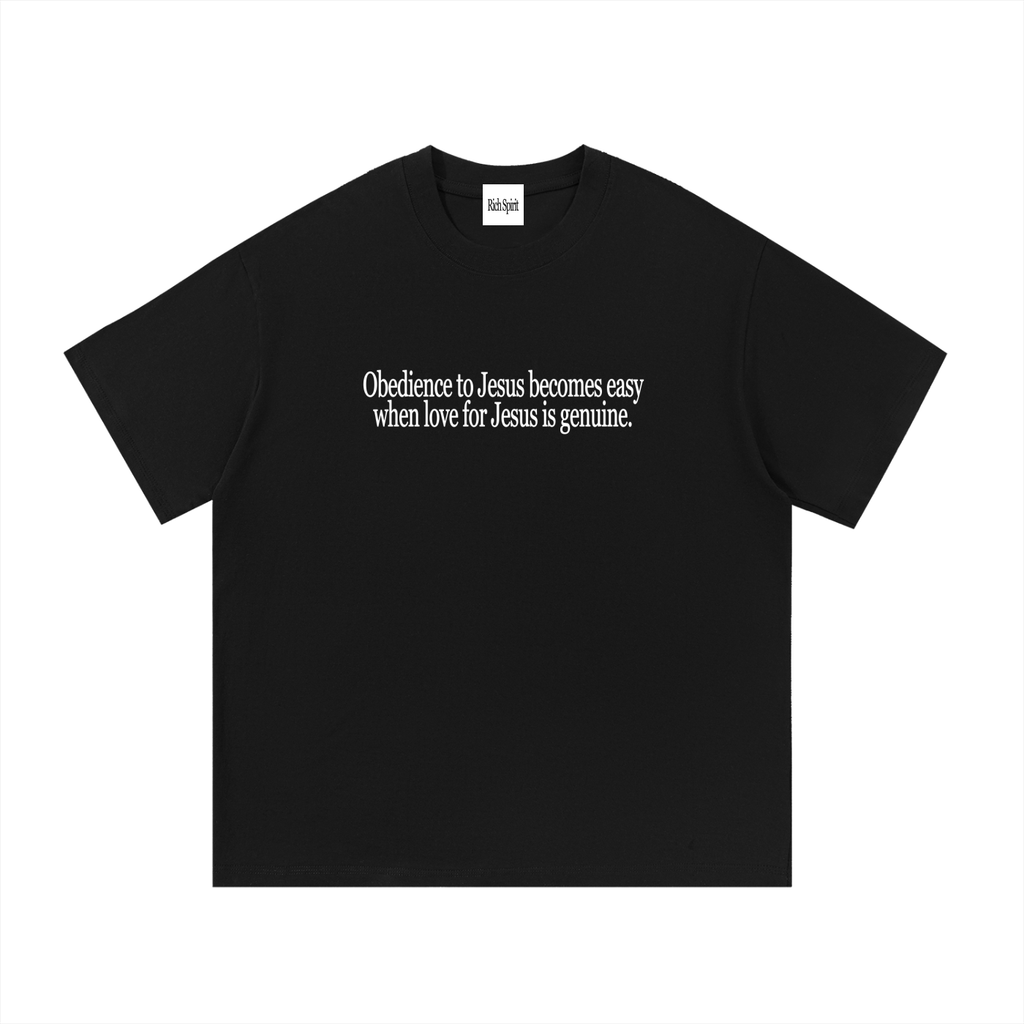 OBEDIENCE BLACK TEE