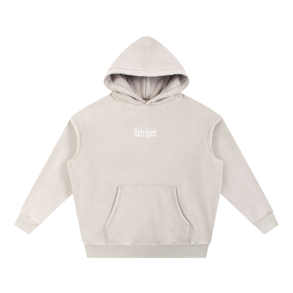 SIMPLE WHITE HOODIE