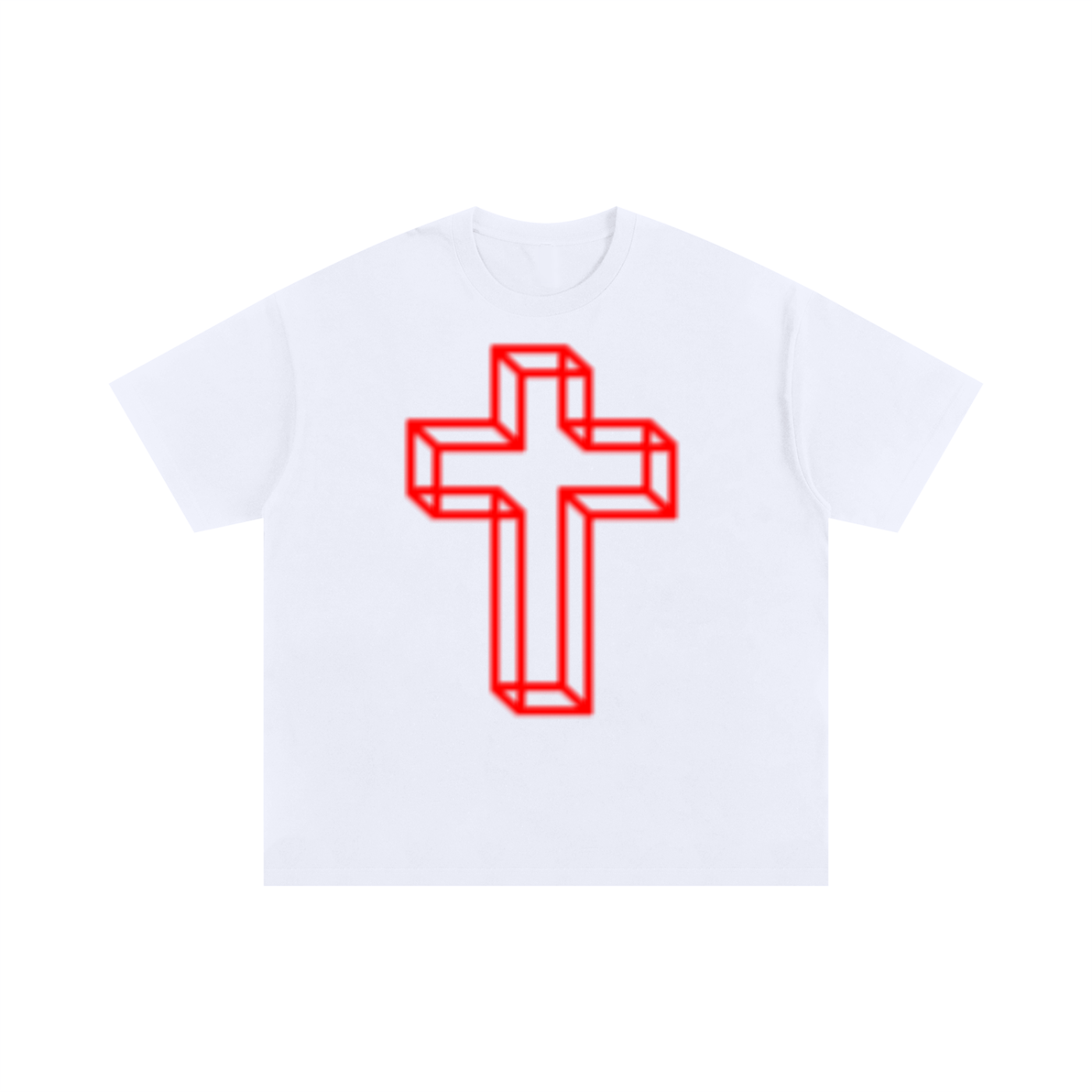 CROSS OVERSIZED TEE