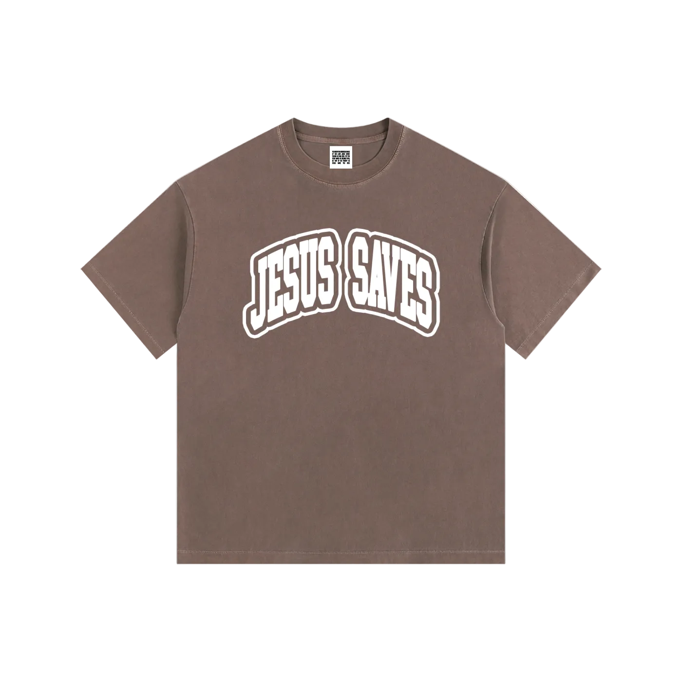 JESUS SAVES VINTAGE OVERSIZED TEE