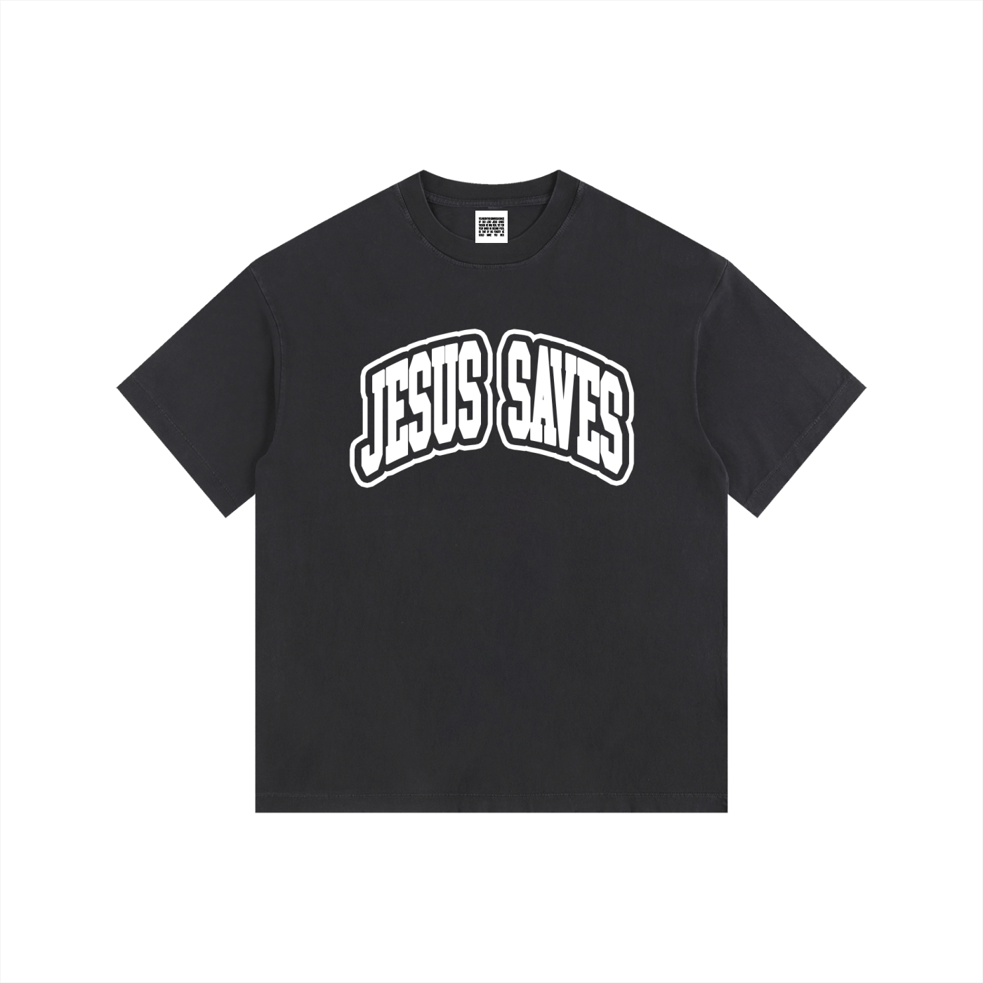 JESUS SAVES VINTAGE OVERSIZED TEE