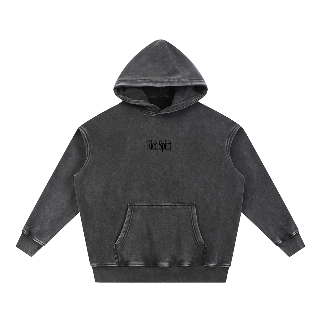 SIMPLE BLACK HOODIE