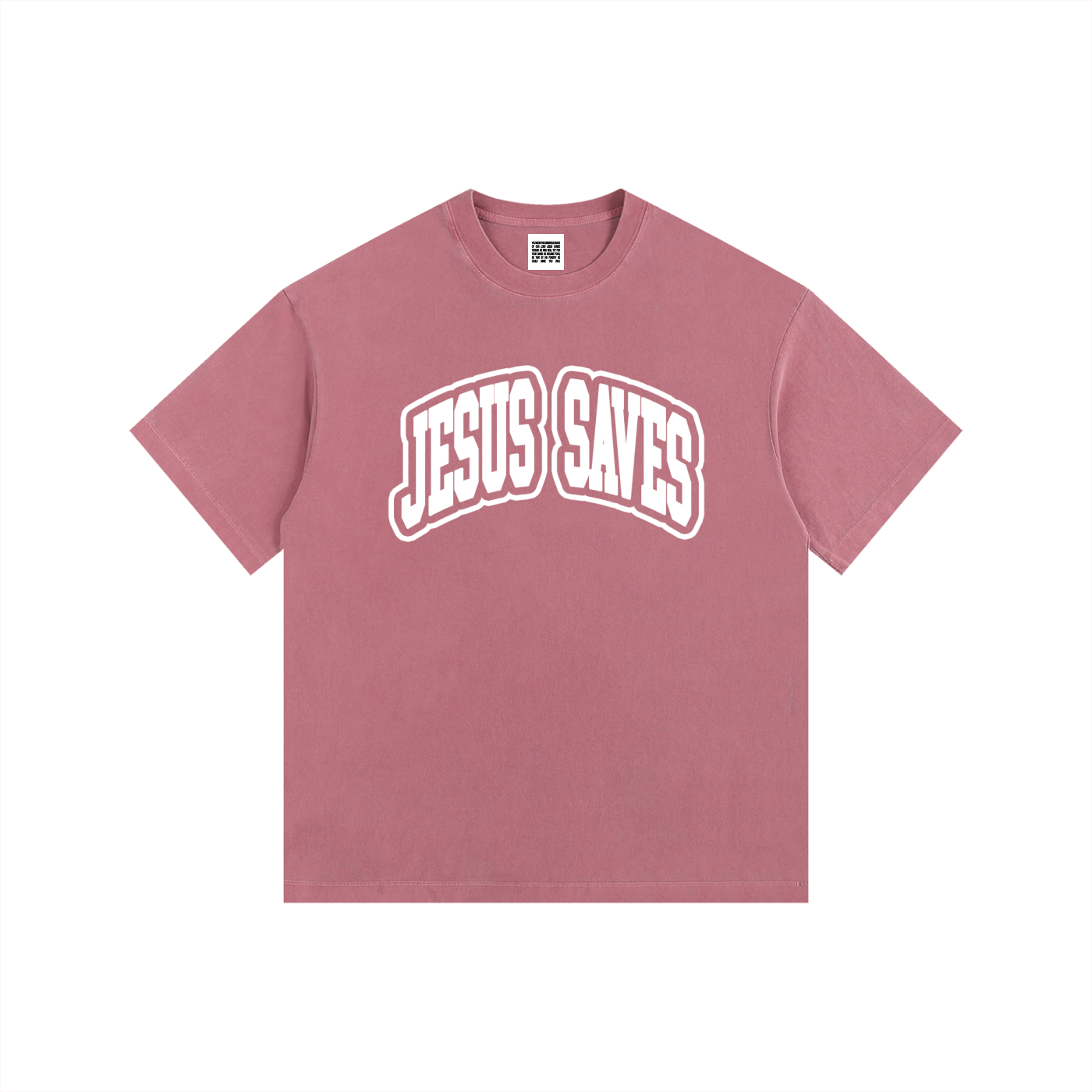 JESUS SAVES VINTAGE OVERSIZED TEE