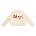 ESSENTIAL WOMEN'S MOCK NECK SWEATSHIRT