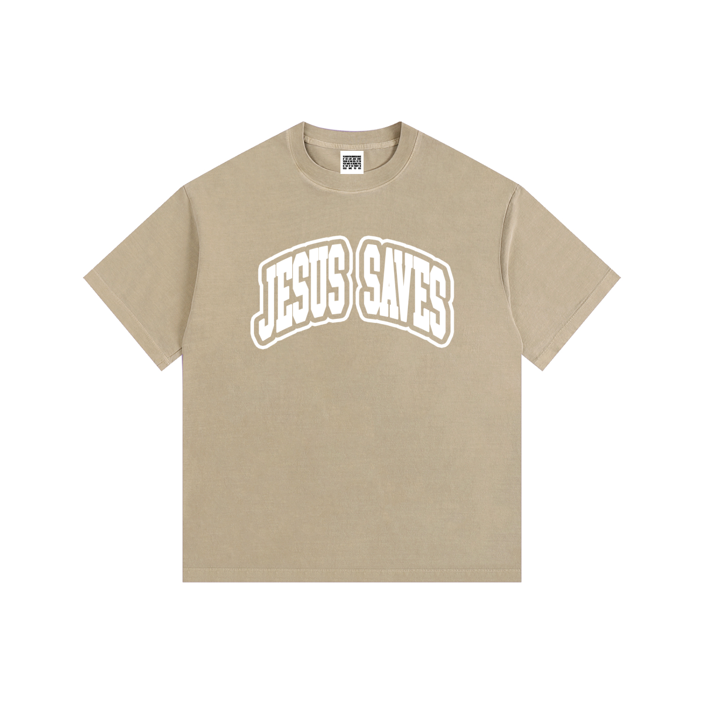 JESUS SAVES VINTAGE OVERSIZED TEE